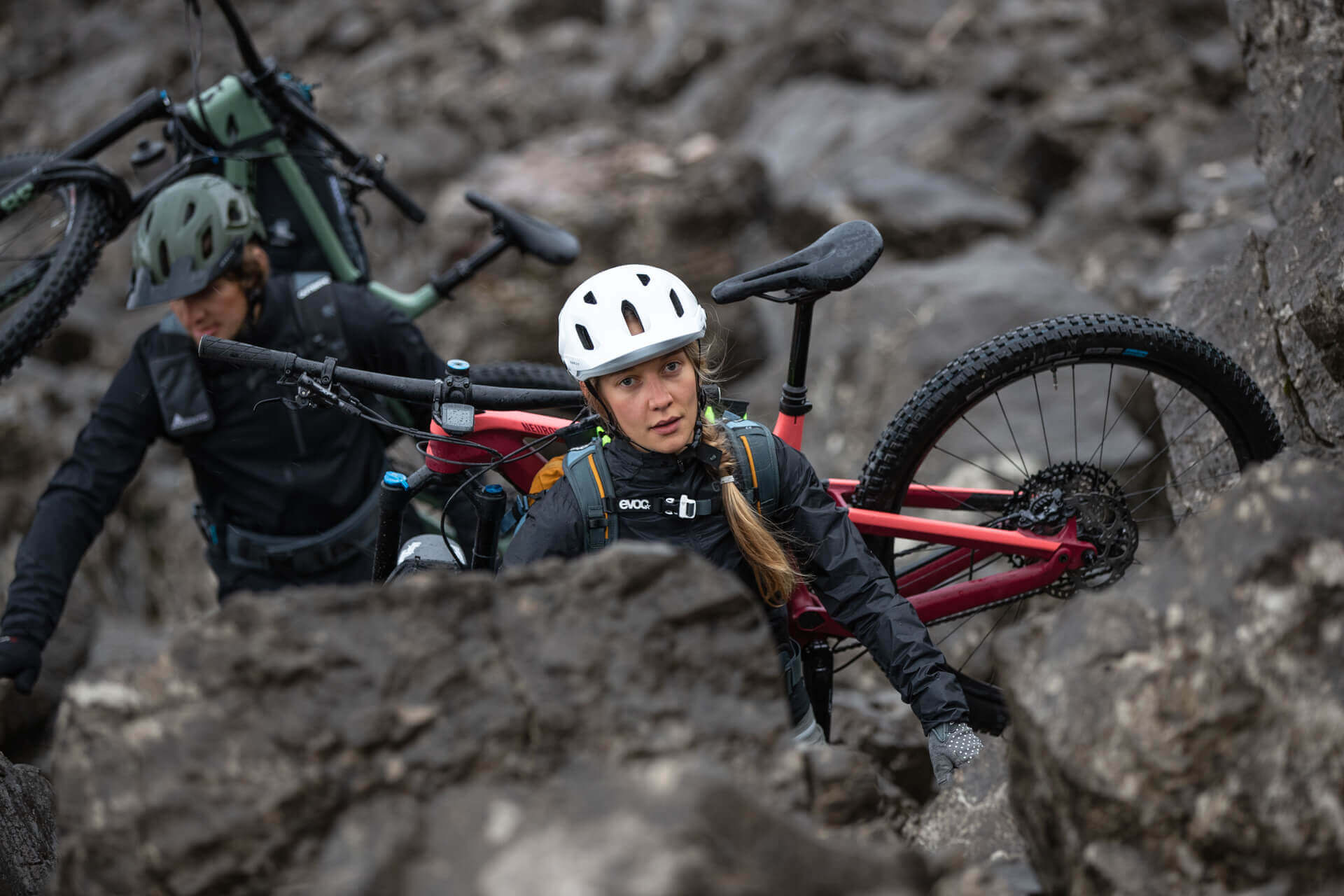 Bergzeit Foto Shooting Hansi Heckmair Bike